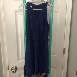 Preppy blue dress